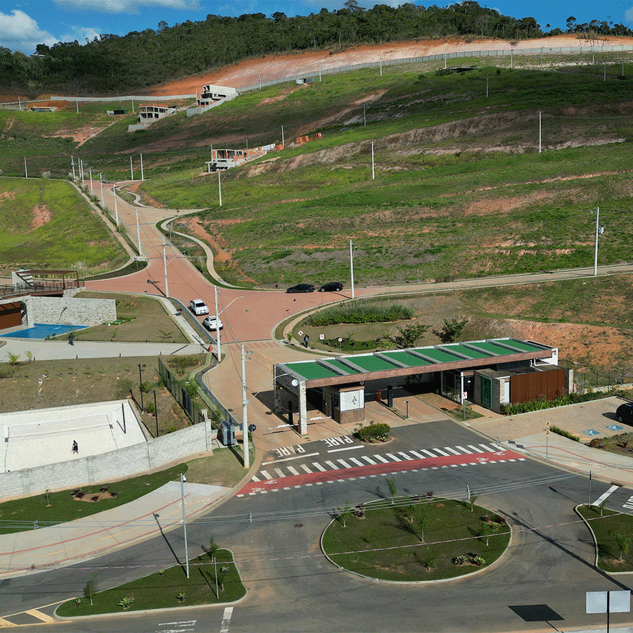 Sustentabilidade: o empreendimento conta com hortas comunitárias e possui sistema de tratamento de poluição difusa.